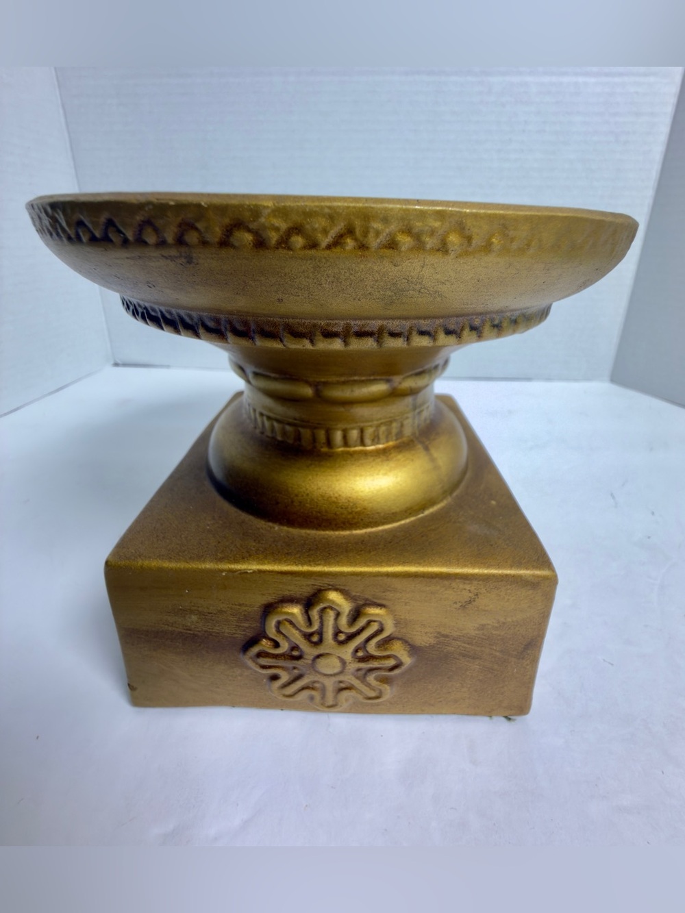Gold Decorative Candle Holder - Home Accents